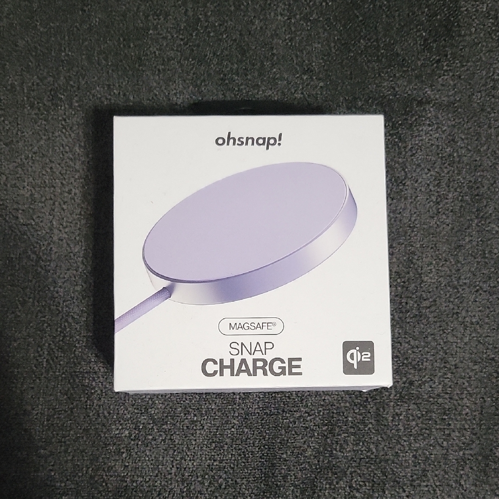 ohsnap! MagSafe Snap Charger - Lavender